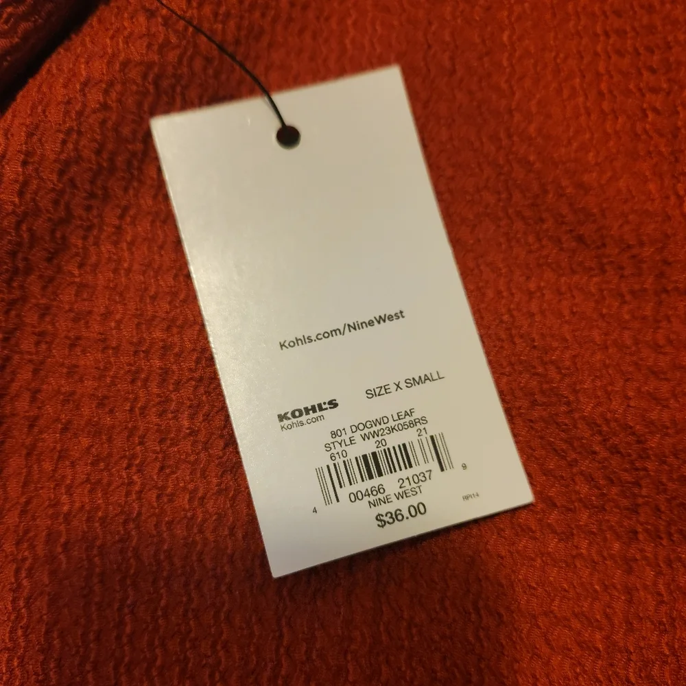 Nine West Ruffle Tank - Picture 7 of 7